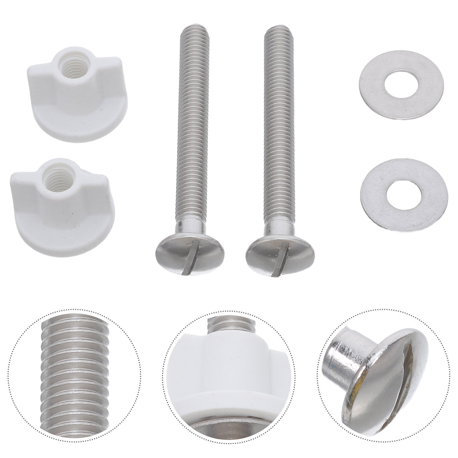 Home Hardware Bathroom Accessories - 2 szt. akcesoriów do deski sedesowej,