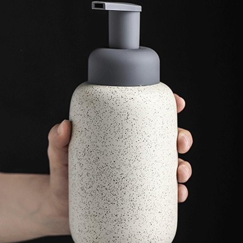 Home Bathroom Soap Dispenser - Dozownik musu ceramicznego do łazienki/butelka z