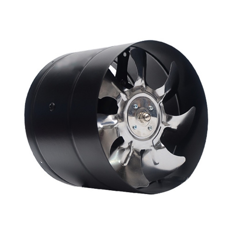 Home Bathroom Ventilation - Wentylator wyciągowy do rur metalowych 4