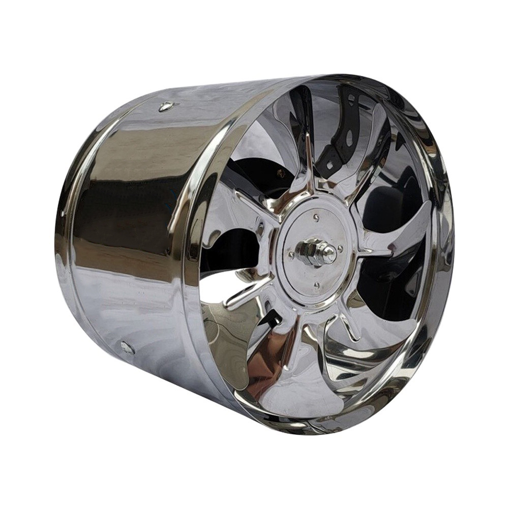 Home Bathroom Ventilation - Wentylator kanałowy ze stali nierdzewnej 6