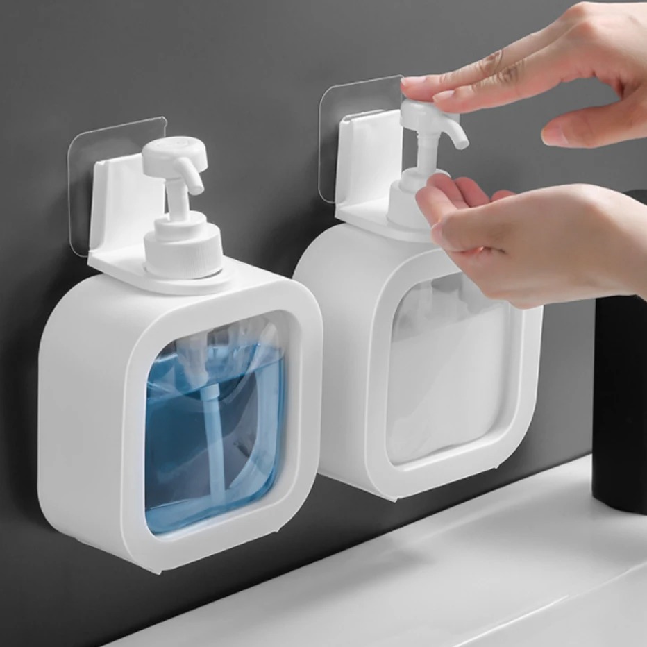 Home Bathroom Soap Dispenser - Przezroczyste dozowniki mydła szampon żel pod