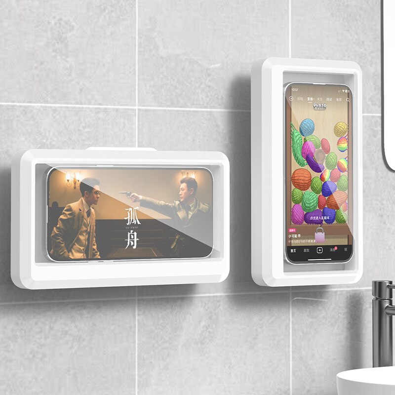 Home In Bathroom - Wodoodporny uchwyt na telefon do łazienki,
