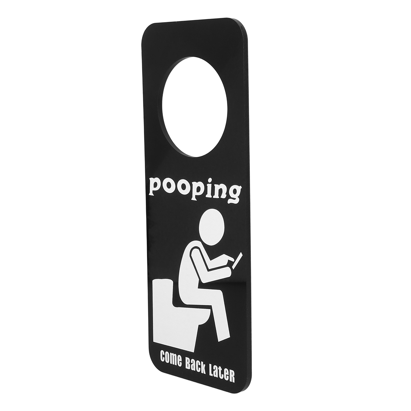 Home Bathroom Door Signs - Zabawny znacznik „W użytkowaniu” na drzwiach