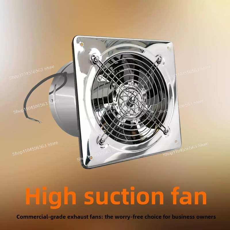 Home Bathroom Ventilation - Wentylator wyciągowy ze stali nierdzewnej 6