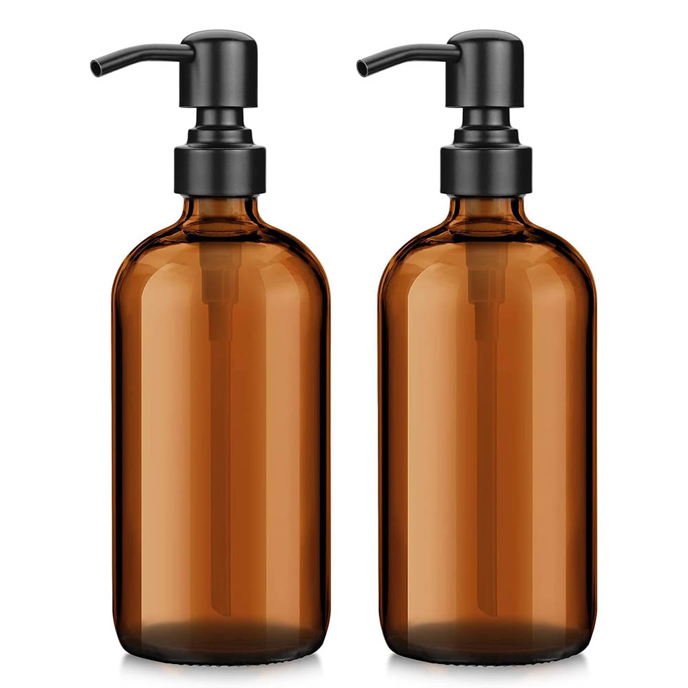 Dozownik do mydła z brązowego  – Home Bathroom Soap Dispenser recenzja i cena