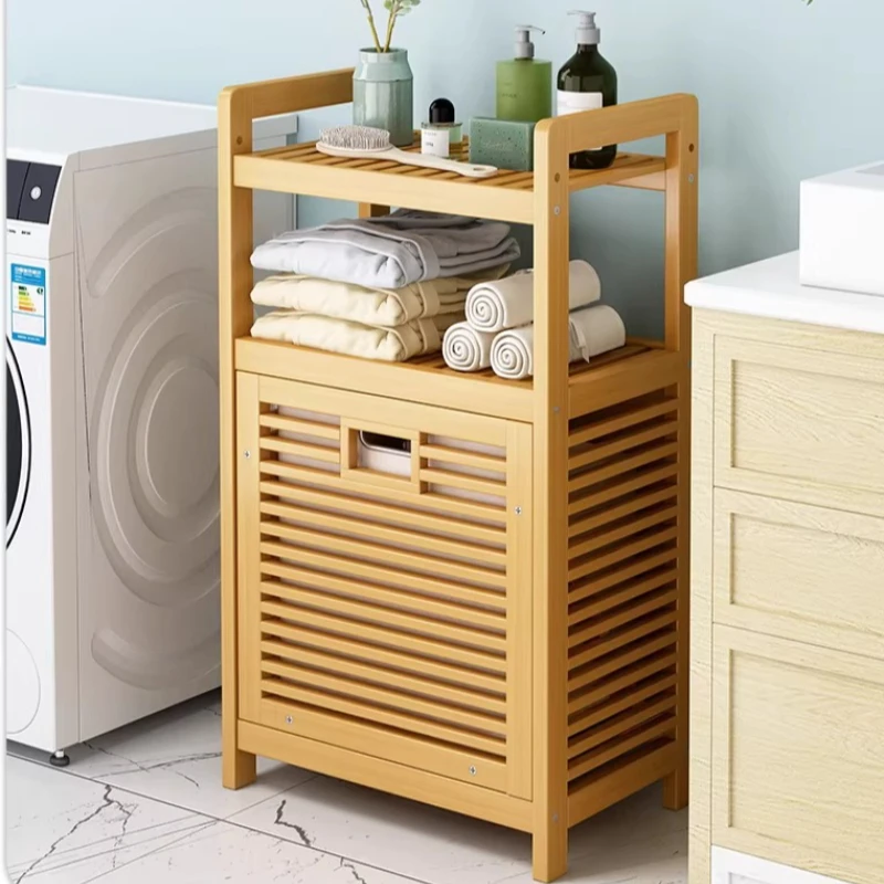 Wielopoziomowy bambusowy kosz  – Home Bathroom Ventilation recenzja i cena