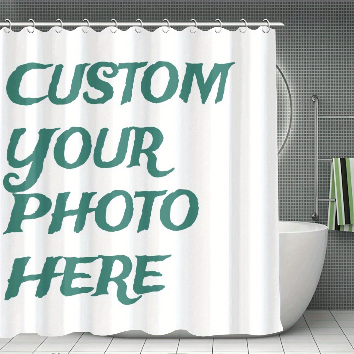 Zasłona prysznicowa z własnym  – Home Bathroom Images recenzja i cena