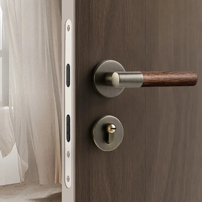 Drewniana klamka do drzwi, cic – Home Hardware Bathroom Accessories recenzja i cena