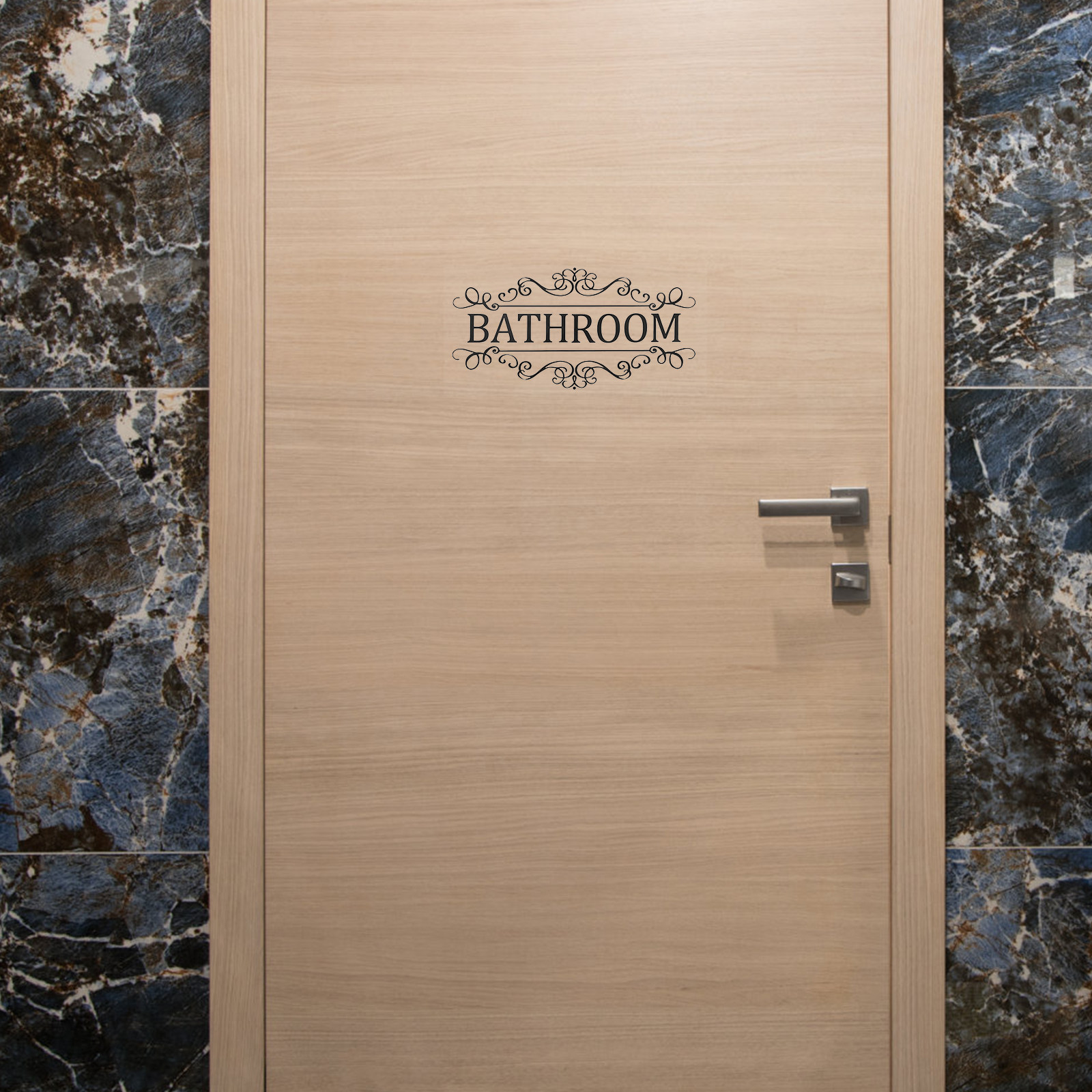 Zdejmowana wodoodporna naklejk – Home Bathroom Door Signs recenzja i cena