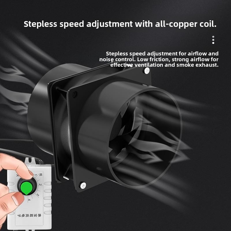 Mocny wentylator wyciągowy do  – Home Bathroom Ventilation recenzja i cena
