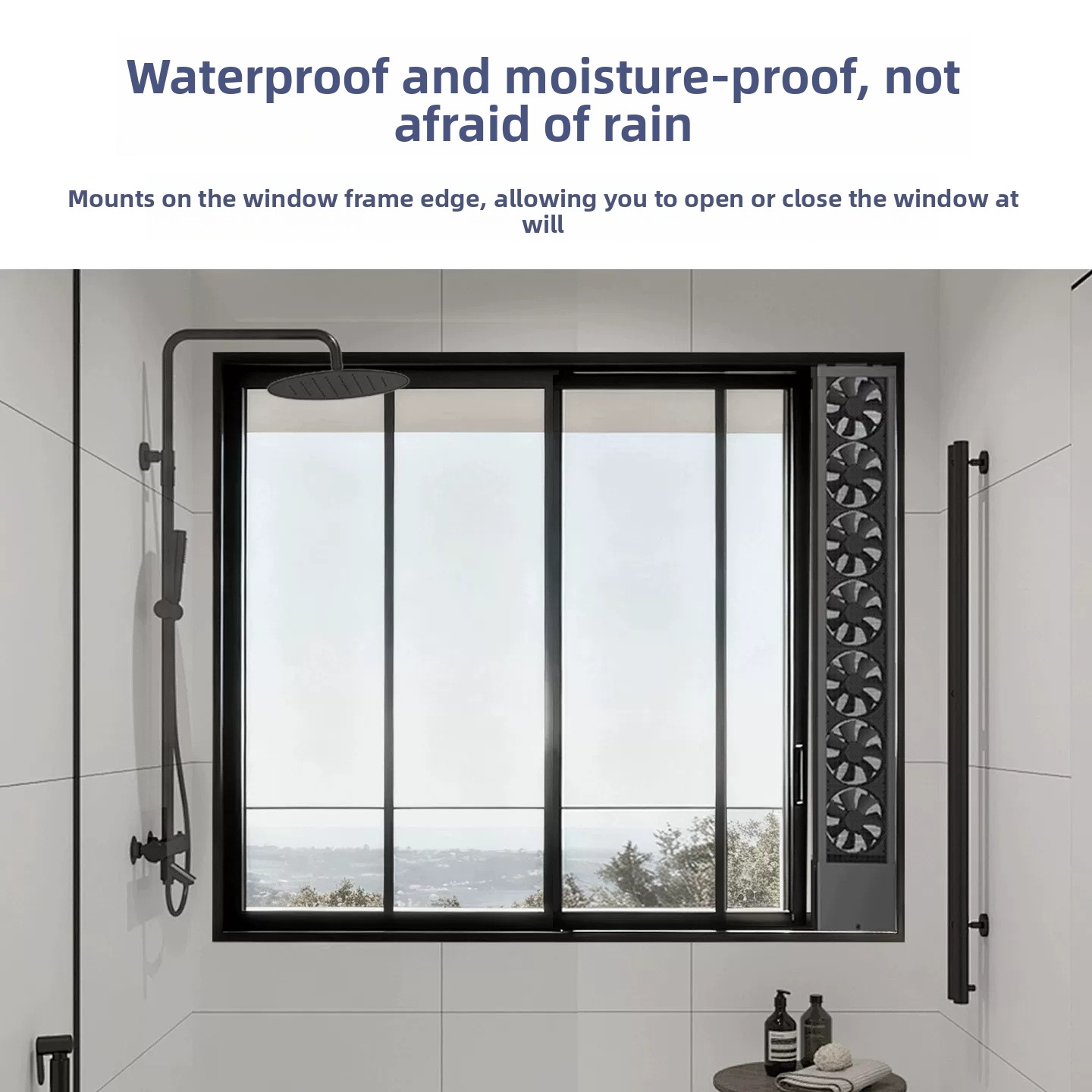 Bezszlifowy wentylator okienny – Home Bathroom Ventilation recenzja i cena