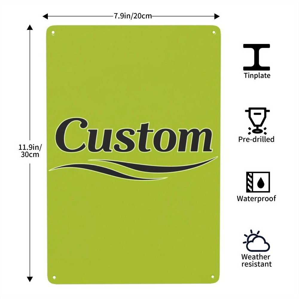 Personalizowana metalowa tabli – Home Bathroom Images recenzja i cena
