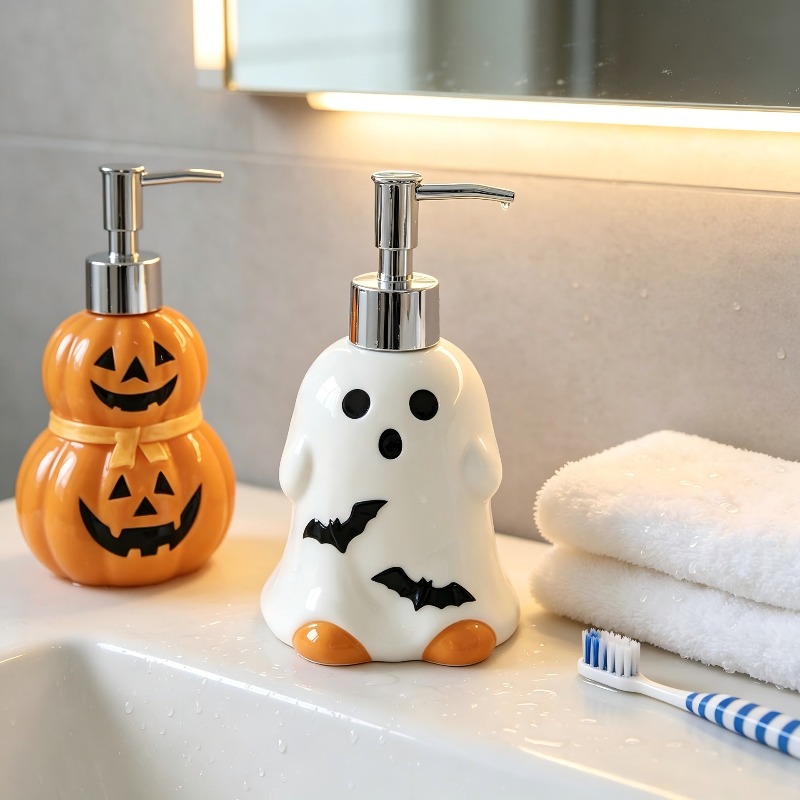 280ML Ceramiczna butelka na ba – Home Bathroom Soap Dispenser recenzja i cena