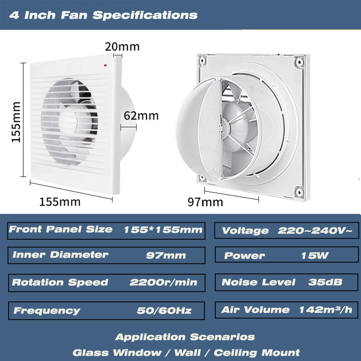 Wentylator wyciągowy cichy, mo – Home Bathroom Ventilation recenzja i cena