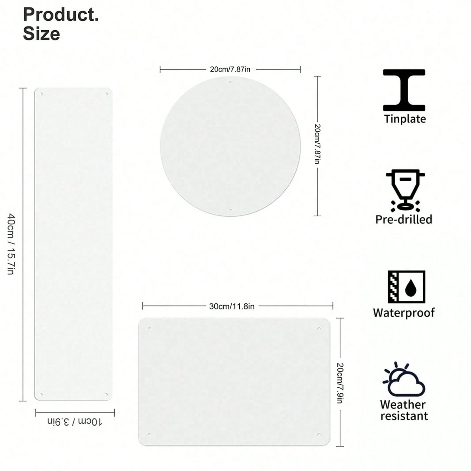 Płaski element 2D - Płaska pow – Home Bathroom Door Signs recenzja i cena