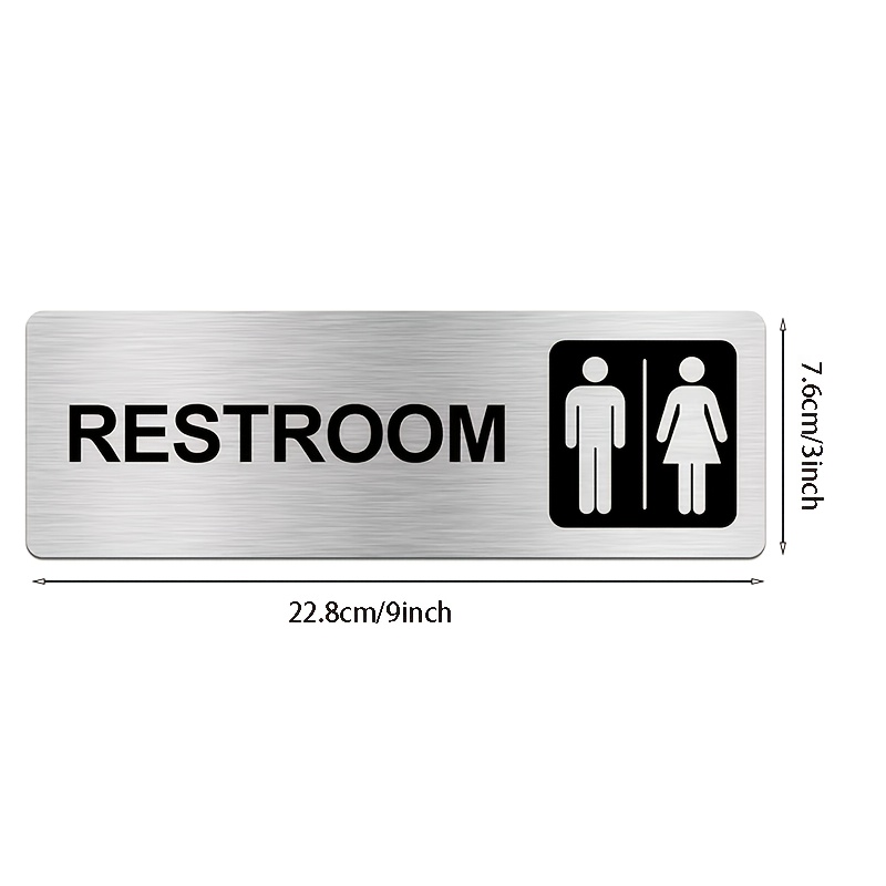 1 szt. Metalowa tabliczka do t – Home Bathroom Door Signs recenzja i cena