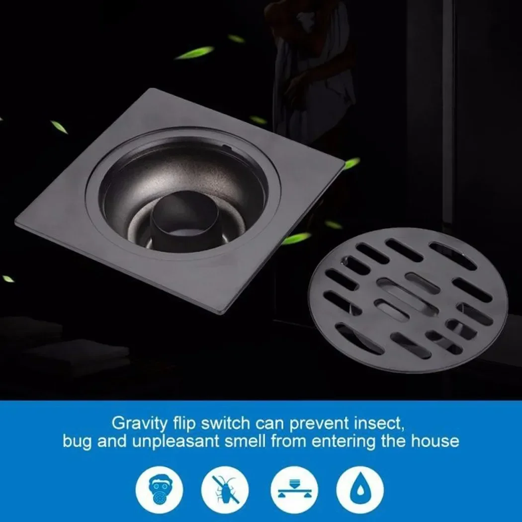 Odpływ podłogowy ze stali nier – Home Hardware Bathroom Accessories recenzja i cena