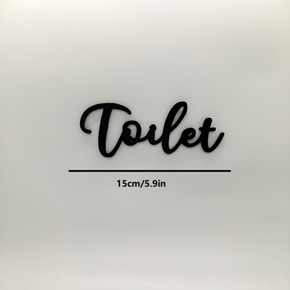 CIFBUY Nowoczesna Plastikowa T – Home Bathroom Door Signs recenzja i cena