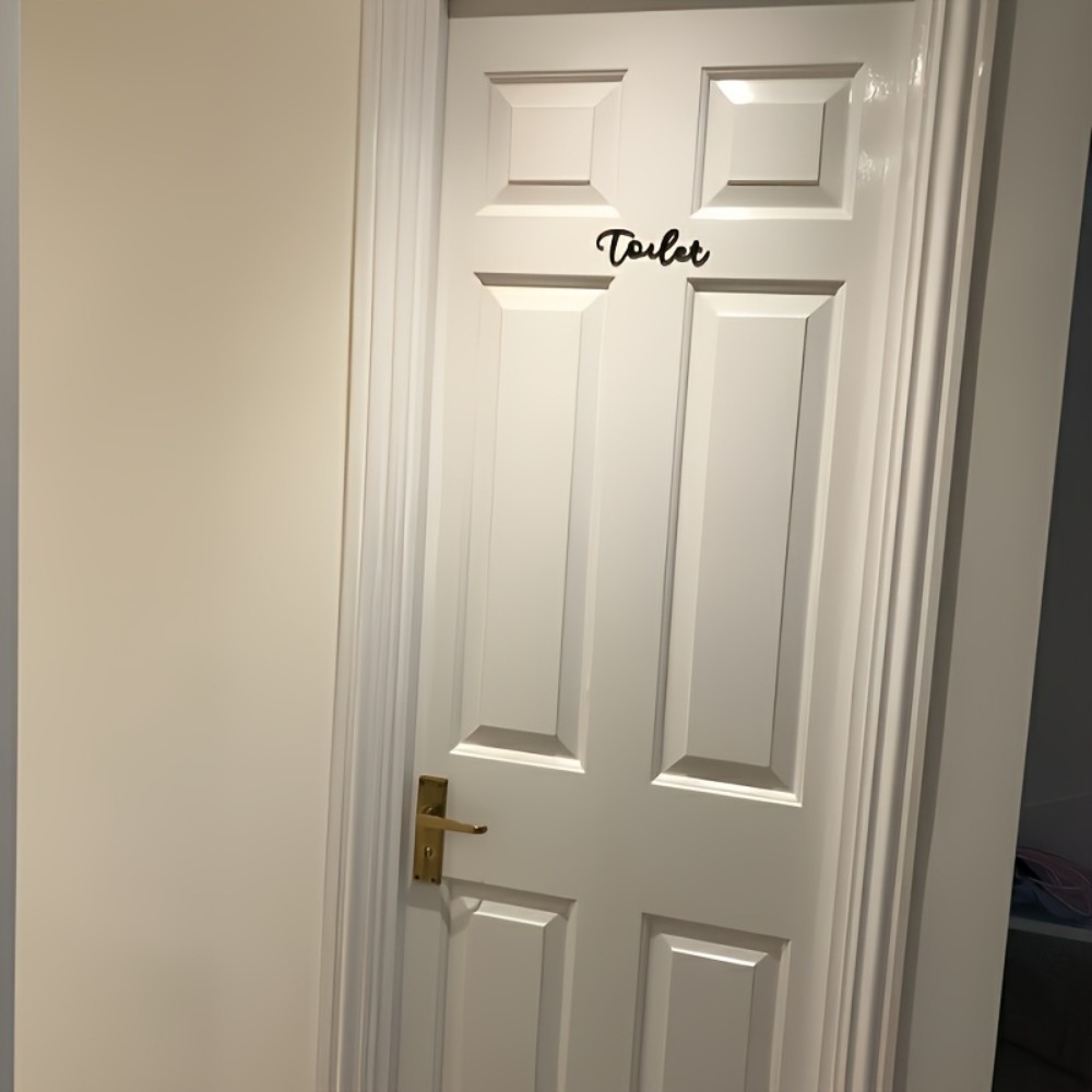 CIFBUY Nowoczesna Plastikowa T – Home Bathroom Door Signs recenzja i cena