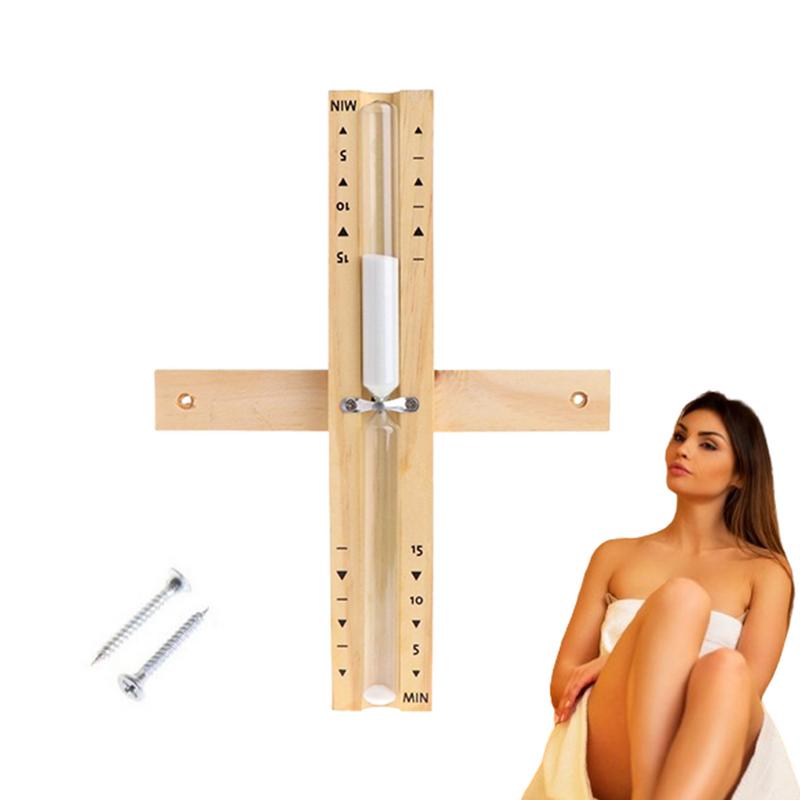 Drewniany naścienny 15-minutow – Home Bathroom With Sauna recenzja i cena