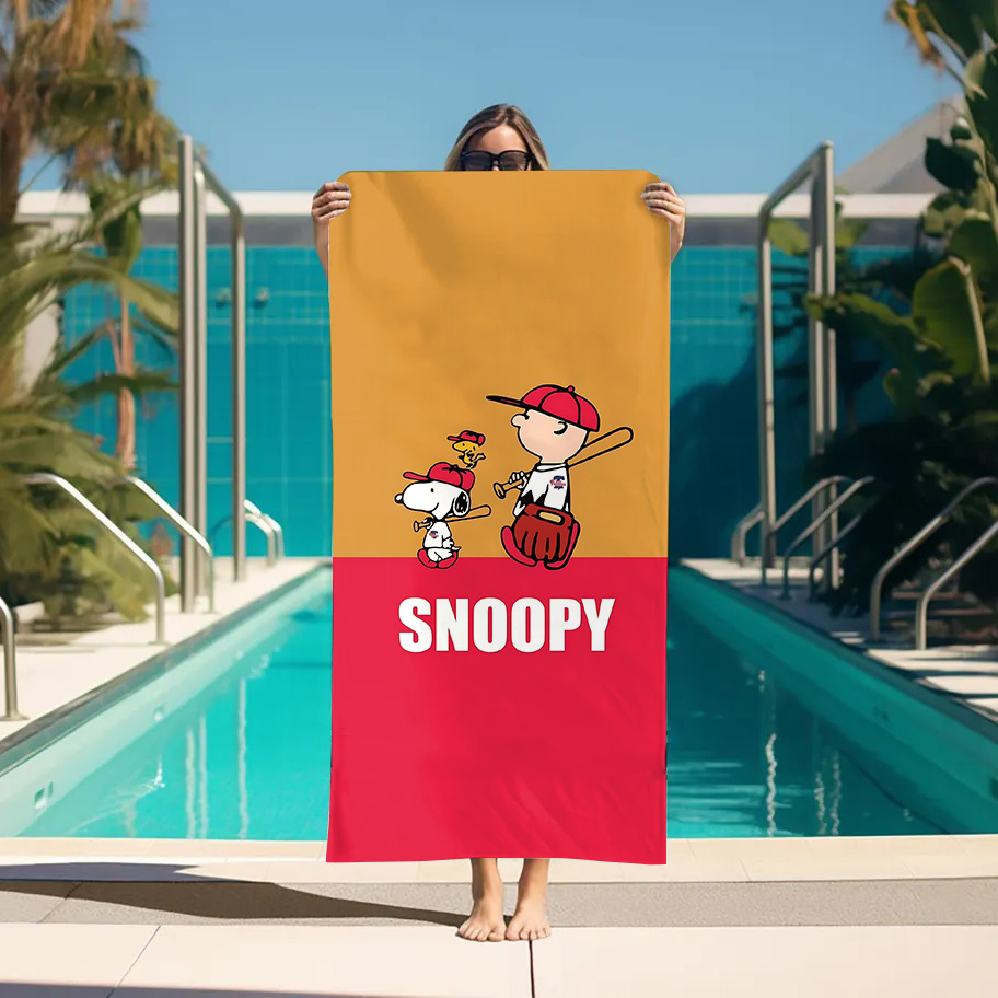 Ręczniki plażowe S-Snoopyes Rę – Home Bathroom With Sauna recenzja i cena