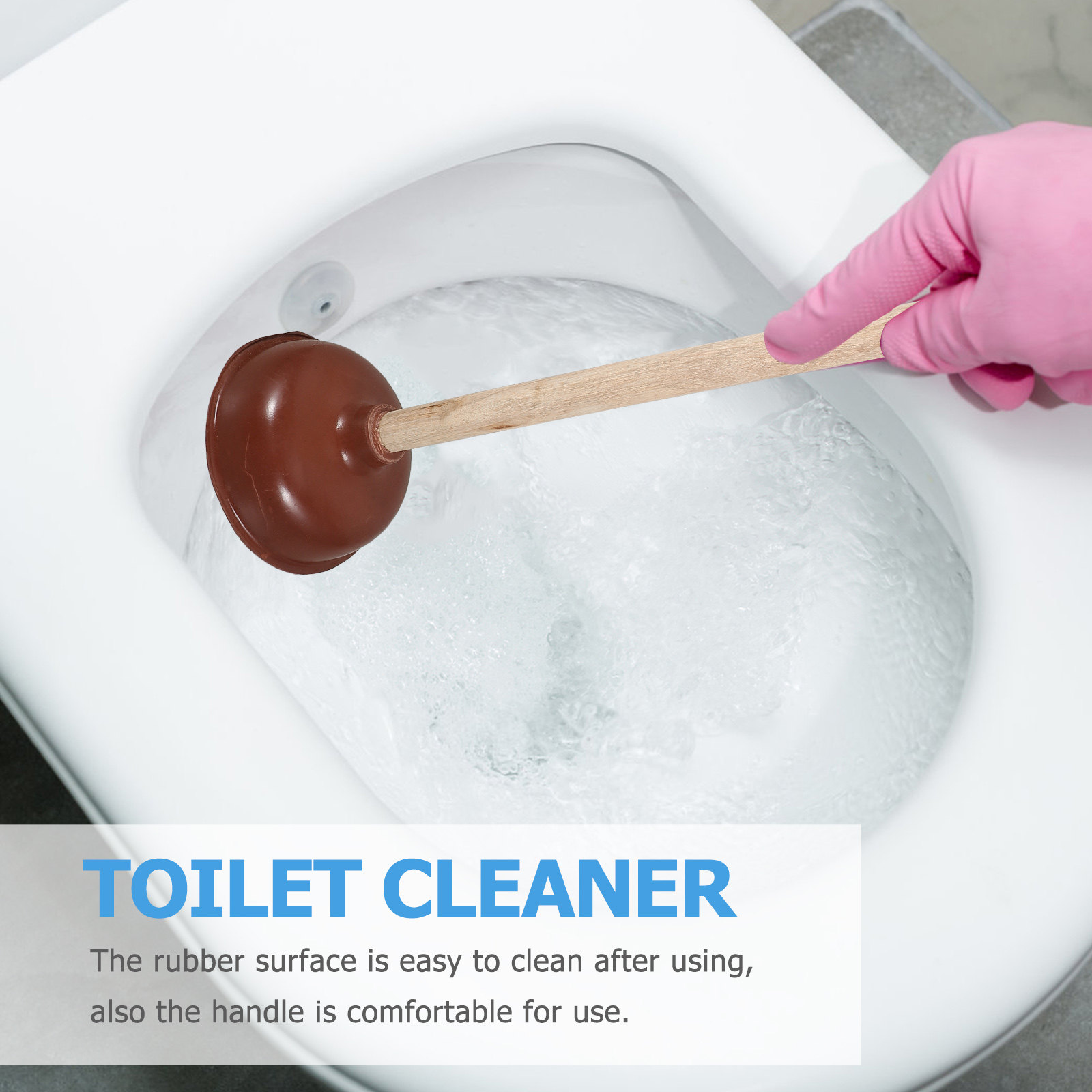 Drewniany gumowy korkociąg do  – Home Kitchen Bathroom Cleaning recenzja i cena