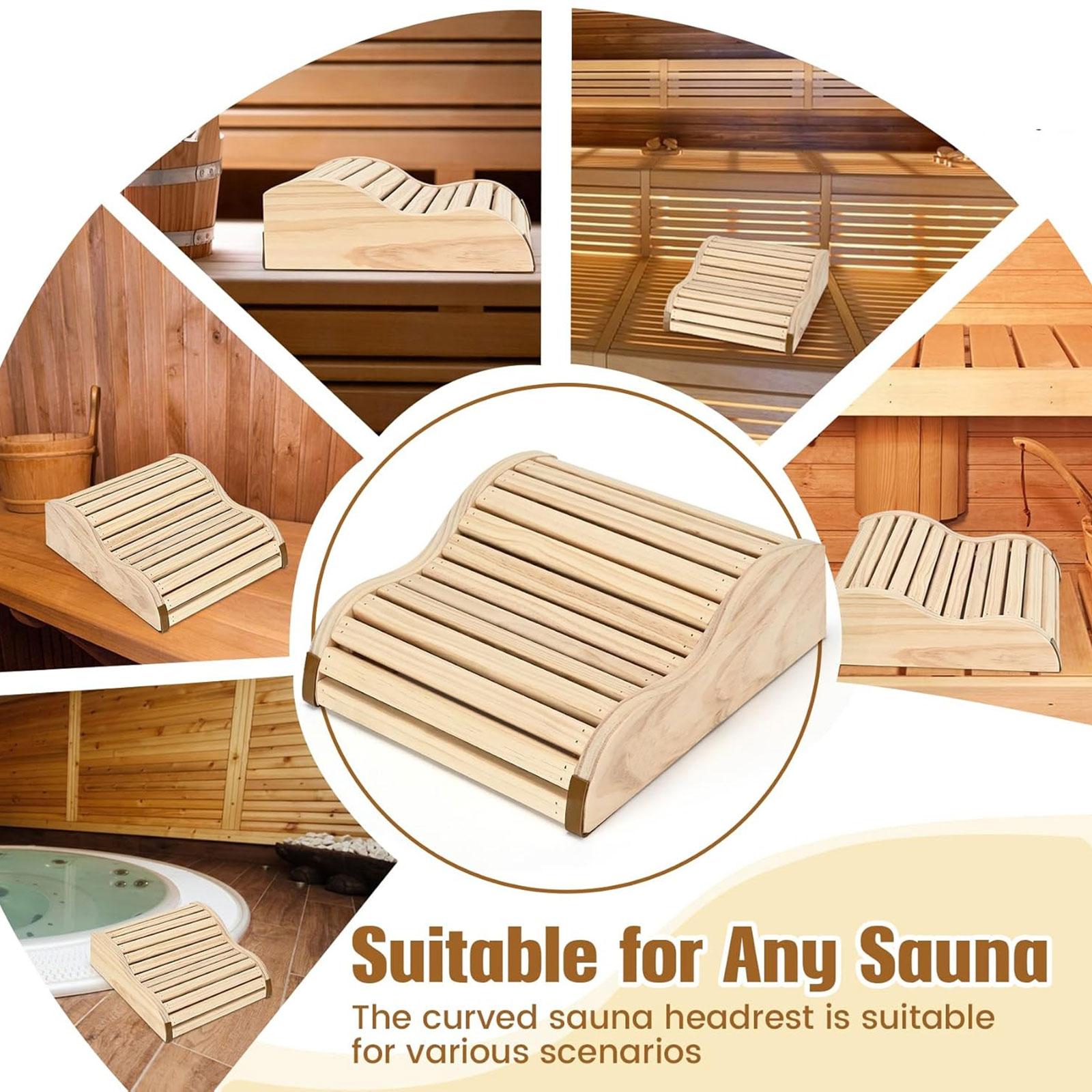 Poduszka pod głowę do sauny, e – Home Bathroom With Sauna recenzja i cena