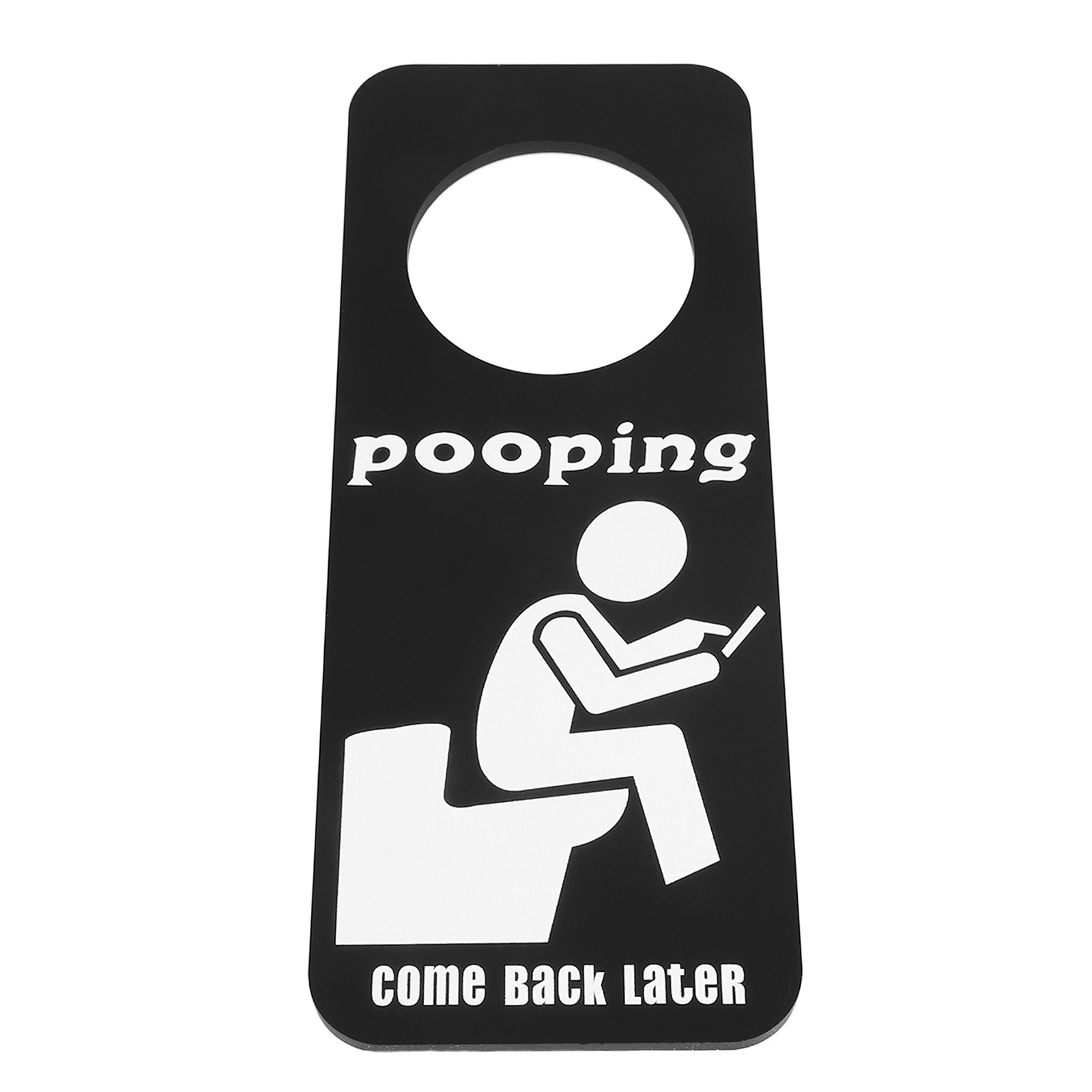 Zabawny znacznik „W użytkowani – Home Bathroom Door Signs recenzja i cena