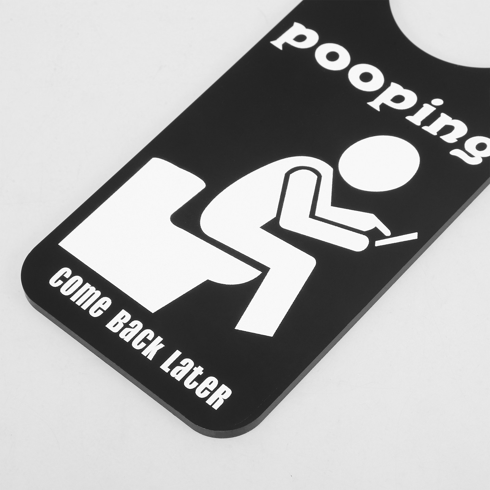 Zabawny znacznik „W użytkowani – Home Bathroom Door Signs recenzja i cena