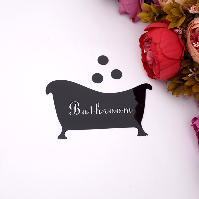 Znak wejściowy do łazienki Akr – Home Bathroom Door Signs recenzja i cena