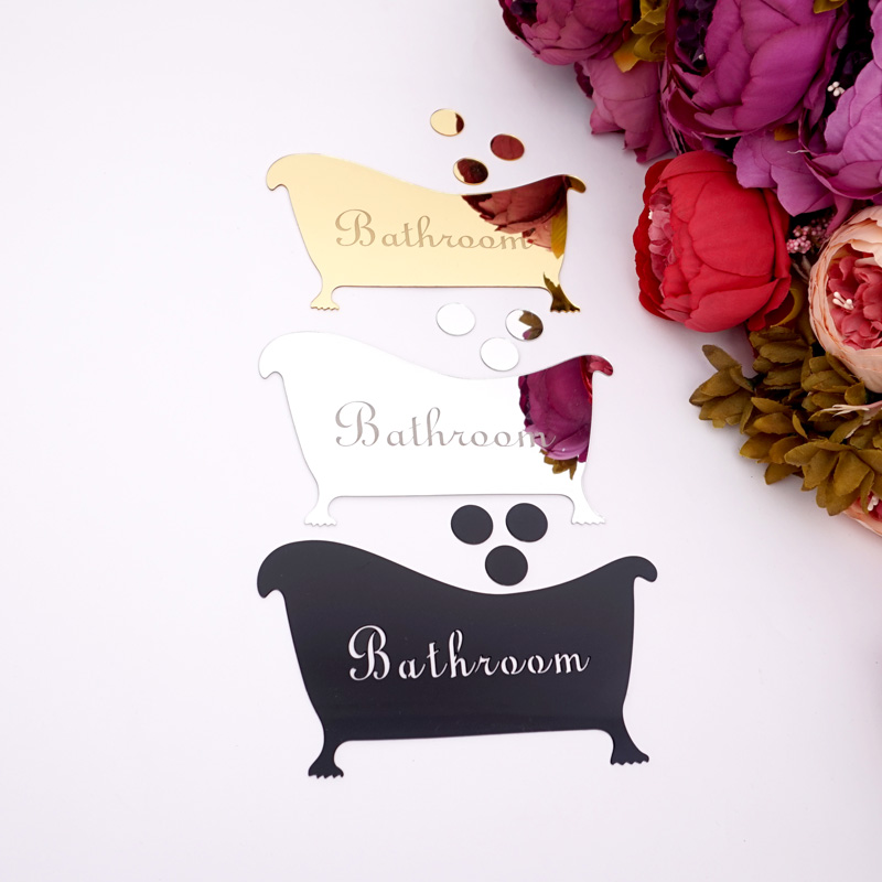 Znak wejściowy do łazienki Akr – Home Bathroom Door Signs recenzja i cena